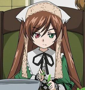 Rating: Safe Score: 0 Tags: 1girl brown_hair dress green_dress green_eyes head_scarf heterochromia image long_hair long_sleeves red_eyes solo suiseiseki User: admin