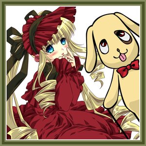 Rating: Safe Score: 0 Tags: 1girl :p :q auto_tagged blonde_hair blue_eyes blush bonnet border bow bowtie dress drill_hair image long_hair long_sleeves looking_at_viewer red_dress shinku solo tongue tongue_out twin_drills twintails very_long_hair User: admin