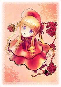 Rating: Safe Score: 0 Tags: 1girl all_fours blonde_hair blue_eyes bonnet dress drill_hair flower hat image long_hair looking_at_viewer pink_flower pink_rose red_dress red_flower red_rose rose shinku sidelocks solo twin_drills twintails User: admin