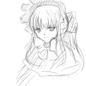 Rating: Safe Score: 0 Tags: 1girl greyscale image jacket long_hair looking_at_viewer monochrome shinku sketch smile solo upper_body User: admin