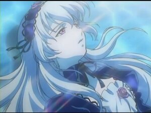 Rating: Safe Score: 0 Tags: 1girl blue_flower blue_rose choker closed_mouth dress floating_hair flower frills hairband image letterboxed lolita_hairband long_hair profile purple_rose rose solo suigintou User: admin