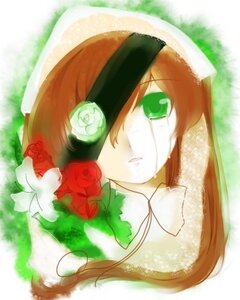 Rating: Safe Score: 0 Tags: 1girl flower green_eyes image long_hair pink_rose red_flower red_rose rose solo suiseiseki white_flower white_rose yellow_rose User: admin