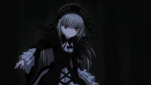 Rating: Safe Score: 0 Tags: 1girl bangs black_background black_dress black_ribbon closed_mouth dress eyebrows_visible_through_hair frills hairband image lolita_fashion long_hair long_sleeves looking_at_viewer red_eyes ribbon silver_hair solo suigintou very_long_hair wide_sleeves User: admin