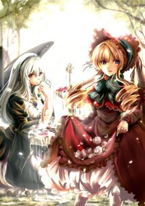 Rating: Safe Score: 0 Tags: 2girls blonde_hair blue_eyes bonnet commentary_request doll_joints dress drill_hair flower frills gothic_lolita highres image joints lolita_fashion long_hair long_sleeves looking_at_viewer multiple_girls pair red_dress red_eyes rozen_maiden shinku silver_hair suigintou very_long_hair yuki_hikari User: admin