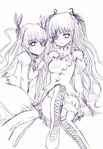 Rating: Safe Score: 0 Tags: 2girls barasuishou boots bow dress flower hair_flower hair_ornament hair_ribbon image kirakishou long_hair monochrome multiple_girls pair rose sitting suigintou thigh_boots thighhighs twintails two_side_up zettai_ryouiki User: admin