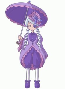 Rating: Safe Score: 0 Tags: 1girl auto_tagged costume_switch dress frills full_body holding holding_umbrella image long_sleeves pantyhose parasol purple_dress purple_umbrella shoes short_hair solo standing striped striped_legwear umbrella vertical_stripes User: admin
