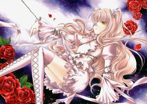 Rating: Safe Score: 0 Tags: 1girl bad_id bad_pixiv_id blonde_hair boots dress eyepatch flower frills image kirakishou long_hair marker_(medium) petals photoshop_(medium) pink_flower pink_hair pink_rose purple_rose red_flower red_rose rose rose_petals rozen_maiden solo star_(sky) thighhighs thorns traditional_media trimcolor very_long_hair vines white_rose yellow_eyes yellow_rose User: admin
