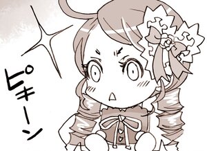 Rating: Safe Score: 0 Tags: 1girl bangs blush blush_stickers bow capelet dress drill_hair flower hair_flower hair_ornament image kanaria long_hair long_sleeves monochrome parted_lips ribbon ringlets simple_background solo sparkle triangle_mouth twin_drills v-shaped_eyebrows white_background User: admin
