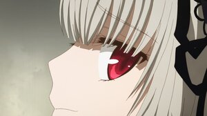 Rating: Safe Score: 0 Tags: 1girl bangs blush close-up eyebrows_visible_through_hair face image looking_at_viewer red_eyes ribbon solo suigintou User: admin