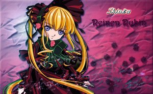Rating: Safe Score: 0 Tags: 1girl auto_tagged blonde_hair blue_eyes bonnet bow bowtie capelet dress flower green_bow image long_hair long_sleeves looking_at_viewer pink_rose red_dress rose shinku solo twintails User: admin