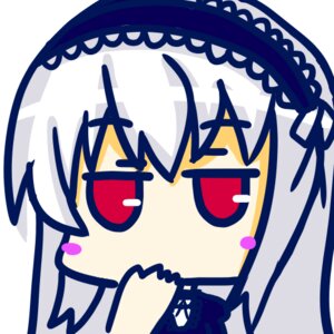 Rating: Safe Score: 0 Tags: 1girl bangs chibi eyebrows_visible_through_hair hair_between_eyes image looking_at_viewer red_eyes simple_background solo suigintou white_background User: admin