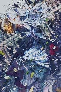 Rating: Safe Score: 0 Tags: 1girl black_dress dress feathers flower hair_ornament image long_hair petals rose solo suigintou very_long_hair white_hair User: admin