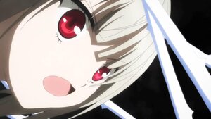 Rating: Safe Score: 0 Tags: 1girl bangs blush close-up face hat image looking_at_viewer open_mouth red_eyes solo suigintou User: admin