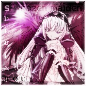 Rating: Safe Score: 0 Tags: 1girl black_wings boots border detached_collar dress feathers flower frilled_sleeves frills hairband image lolita_hairband long_hair long_sleeves looking_at_viewer ribbon rose sitting solo suigintou very_long_hair wings User: admin