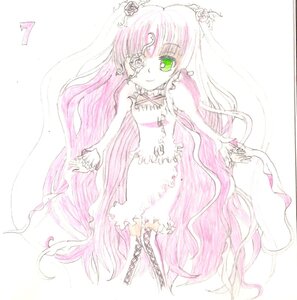 Rating: Safe Score: 0 Tags: 1girl boots cross-laced_footwear dress flower frills full_body green_eyes hair_flower hair_ornament image kirakishou knee_boots long_hair long_sleeves pink_dress pink_hair smile solo striped very_long_hair User: admin