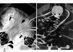 Rating: Safe Score: 0 Tags: 3girls flower greyscale hat image long_hair monochrome multiple_girls profile rose shinku short_hair solo suigintou User: admin