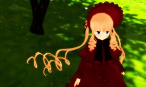 Rating: Safe Score: 0 Tags: 1girl blonde_hair blue_eyes bonnet bow bowtie dress flower image long_hair long_sleeves looking_at_viewer red_dress shinku solo twintails very_long_hair User: admin