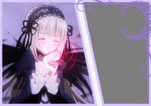 Rating: Safe Score: 0 Tags: 1girl black_dress black_wings camera closed_eyes closed_mouth dress frilled_sleeves frills hairband image lolita_fashion long_hair long_sleeves own_hands_together ribbon silver_hair smile solo suigintou very_long_hair wings User: admin