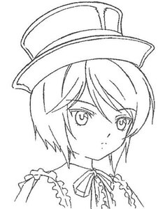 Rating: Safe Score: 0 Tags: 1girl closed_mouth eyebrows_visible_through_hair frills greyscale hair_between_eyes hat image looking_at_viewer monochrome neck_ribbon ribbon short_hair simple_background smile solo souseiseki white_background User: admin