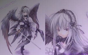 Rating: Safe Score: 0 Tags: 1girl auto_tagged black_wings dress flower frills hairband image long_hair long_sleeves looking_at_viewer ribbon rose silver_hair solo standing suigintou very_long_hair weapon wings User: admin