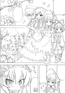 Rating: Safe Score: 0 Tags: blush bonnet dress flower frills greyscale hat hina_ichigo image long_hair long_sleeves monochrome multiple multiple_girls open_mouth outdoors shinku short_hair siblings sisters smile souseiseki suigintou suiseiseki tagme tree User: admin