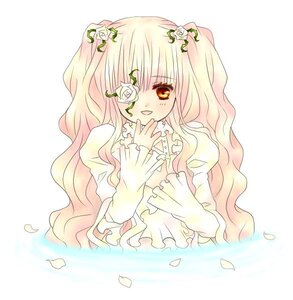 Rating: Safe Score: 0 Tags: 1girl blonde_hair dress flower frills image kirakishou long_hair long_sleeves looking_at_viewer petals pink_hair puffy_sleeves rose rose_petals solo striped vertical_stripes very_long_hair wavy_hair User: admin