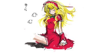 Rating: Safe Score: 0 Tags: 1girl alice_margatroid blonde_hair dress frills hairband image long_hair red_dress shinku simple_background solo white_background User: admin