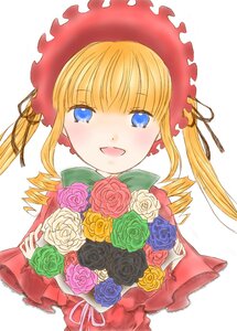 Rating: Safe Score: 0 Tags: 1girl auto_tagged blonde_hair blue_eyes blue_flower blue_rose blush bonnet bouquet drill_hair flower hat image long_hair looking_at_viewer open_mouth pink_flower pink_rose purple_rose red_flower red_rose rose shinku simple_background smile solo twin_drills twintails white_background white_flower white_rose yellow_flower yellow_rose User: admin