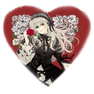 Rating: Safe Score: 0 Tags: 1girl dress flower frills gothic_lolita hairband image lolita_fashion lolita_hairband long_hair long_sleeves red_eyes red_flower red_rose ribbon rose solo suigintou white_flower white_rose User: admin