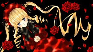 Rating: Safe Score: 0 Tags: 1girl blonde_hair blue_eyes dress flower image long_hair looking_at_viewer petals red_flower red_rose rose rose_petals shinku solo twintails User: admin