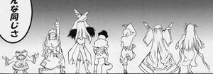 Rating: Safe Score: 0 Tags: 6+girls dress greyscale hat image inaba_tewi long_hair monochrome multiple multiple_girls tagme User: admin