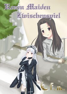 Rating: Safe Score: 0 Tags: 2girls black_dress blush cover dress hairband image kakizaki_megu long_hair long_sleeves multiple_girls purple_eyes red_eyes silver_hair smile solo suigintou User: admin