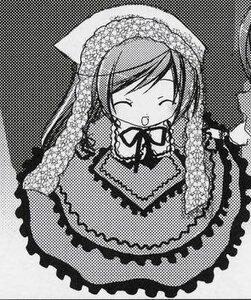 Rating: Safe Score: 0 Tags: 1girl :d blush chain-link_fence closed_eyes dress fence fishnets frills greyscale halftone halftone_background image lace long_hair monochrome open_mouth polka_dot polka_dot_background screentones smile solo suiseiseki User: admin