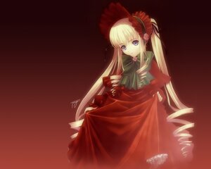 Rating: Safe Score: 0 Tags: 1girl blonde_hair blue_eyes bonnet bow bowtie dress drill_hair flower hair_bow hair_ribbon image long_hair long_sleeves looking_at_viewer red_dress red_flower red_rose ribbon rose rozen_maiden shinku simple_background solo tony_taka twin_drills twintails very_long_hair User: admin