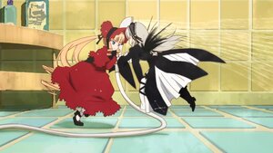 Rating: Safe Score: 0 Tags: 2girls blonde_hair blue_eyes dress hat image long_hair long_sleeves multiple_girls pair red_dress shinku suigintou very_long_hair User: admin