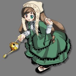 Rating: Safe Score: 0 Tags: 1girl bonnet brown_hair dress full_body green_dress heterochromia holding image long_hair long_sleeves pixel_art red_eyes solo suiseiseki transparent_background very_long_hair User: admin