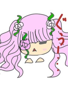 Rating: Safe Score: 0 Tags: 1girl auto_tagged bangs chibi flower hair_ornament image kirakishou leaf long_hair open_mouth pink_hair plant solo striped vertical_stripes vines User: admin