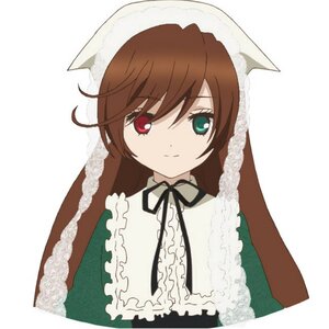 Rating: Safe Score: 0 Tags: 1girl bangs black_ribbon brown_hair closed_mouth dress frills green_dress head_scarf heterochromia image long_hair long_sleeves looking_at_viewer red_eyes ribbon simple_background smile solo suiseiseki upper_body white_background User: admin