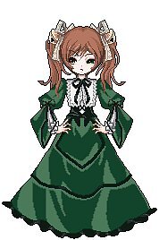 Rating: Safe Score: 0 Tags: 1girl alternate_hairstyle animated animated_gif brown_hair dress full_body green_dress green_eyes image kikujin long_hair long_sleeves looking_at_viewer lowres pixel_art ribbon rozen_maiden solo suiseiseki transparent_background twin_drills twintails User: admin