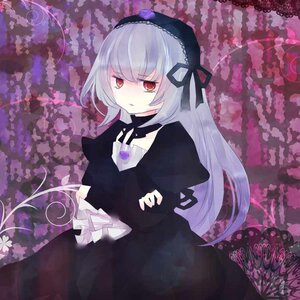 Rating: Safe Score: 0 Tags: 1girl auto_tagged black_dress dress flower frills hairband image lolita_hairband long_hair long_sleeves looking_at_viewer red_eyes ribbon silver_hair solo suigintou wings User: admin