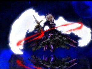 Rating: Safe Score: 0 Tags: 1girl blonde_hair blurry blurry_background depth_of_field dress image letterboxed motion_blur silver_hair solo suigintou weapon User: admin