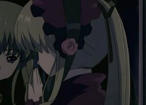 Rating: Safe Score: 0 Tags: 2girls blonde_hair dress flower image long_hair multiple_girls rose shinku solo yuri User: admin