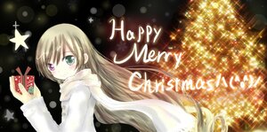Rating: Safe Score: 0 Tags: 1girl blonde_hair blush christmas christmas_tree gift green_eyes heterochromia holding_gift image long_hair looking_at_viewer looking_back merry_christmas scarf smile solo star_(symbol) suiseiseki vivio User: admin