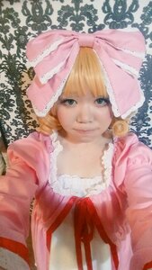 Rating: Safe Score: 0 Tags: 1girl blonde_hair blue_eyes bow dress frills hair_bow hina_ichigo hinaichigo lips looking_at_viewer pink_bow pink_dress ribbon smile solo upper_body User: admin