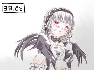 Rating: Safe Score: 0 Tags: 1girl black_dress black_wings blush doll_joints dress feathered_wings hairband image joints lolita_hairband long_hair long_sleeves looking_at_viewer pink_eyes puffy_sleeves silver_hair solo suigintou wings User: admin