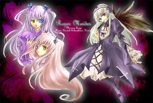 Rating: Safe Score: 0 Tags: 3girls black_wings dress flower frills image long_hair long_sleeves multiple multiple_girls pink_hair purple_flower ribbon rose silver_hair suigintou tagme very_long_hair wings yellow_eyes User: admin