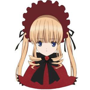 Rating: Safe Score: 0 Tags: 1girl bangs black_ribbon blonde_hair blue_eyes bonnet bow bowtie capelet drill_hair flower image long_hair looking_at_viewer ribbon rose shinku simple_background solo twintails white_background User: admin