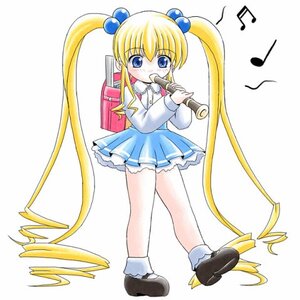 Rating: Safe Score: 0 Tags: 1girl backpack bag beamed_eighth_notes beamed_sixteenth_notes blonde_hair blue_eyes blue_skirt child eighth_note full_body hair_bobbles hair_ornament image instrument long_hair long_sleeves marker_(medium) music musical_note playing_instrument quarter_note randoseru recorder shinku shoes singing skirt socks solo spoken_musical_note standing traditional_media twintails User: admin