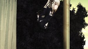 Rating: Safe Score: 0 Tags: 1girl bangs black_dress closed_mouth curtains dress eyebrows_visible_through_hair flower frills hairband image long_hair long_sleeves looking_at_viewer outdoors red_eyes ribbon rose solo suigintou tree User: admin