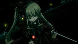 Rating: Safe Score: 0 Tags: 1girl black_dress dress frills image long_hair long_sleeves shinku solo very_long_hair User: admin